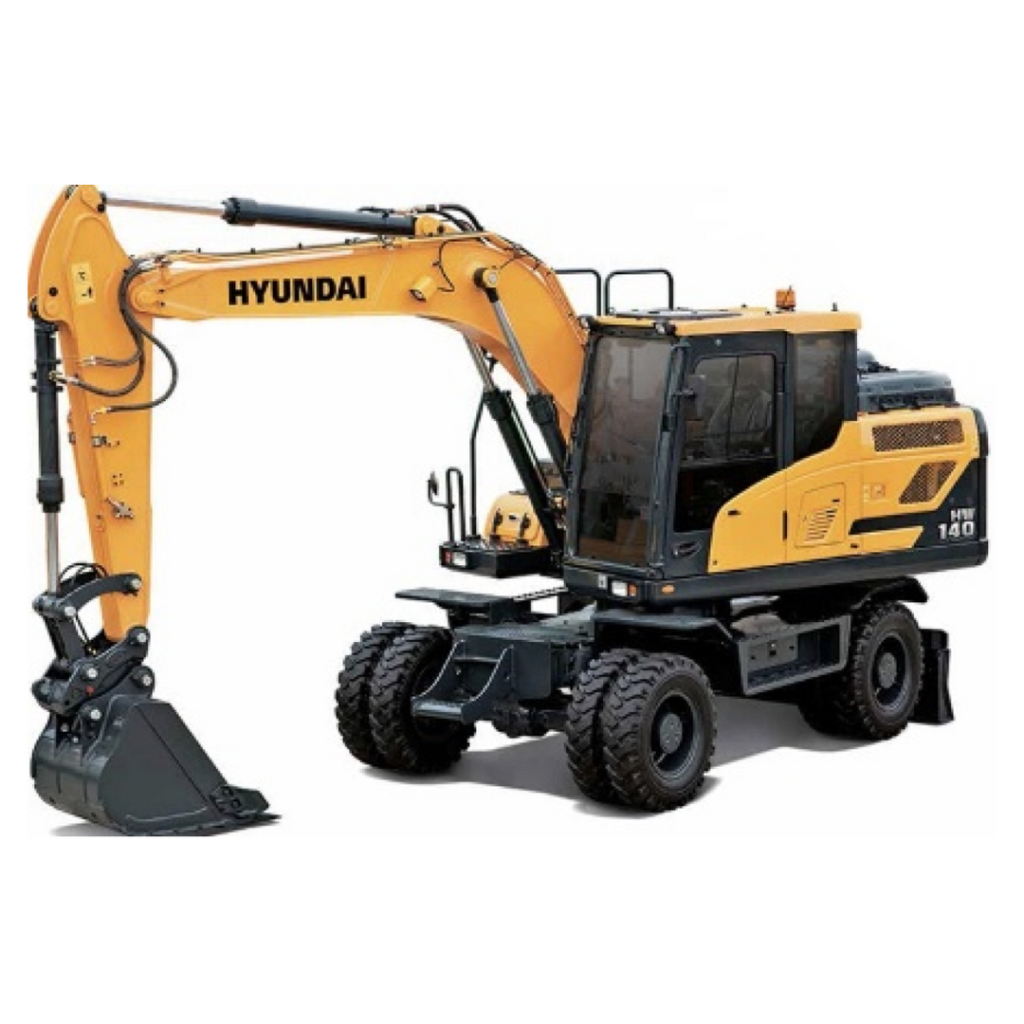 Колесный экскаватор Hyundai HW140