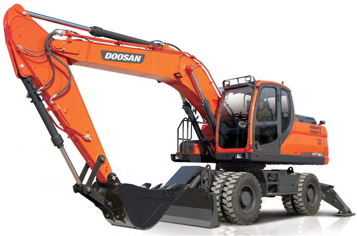 Колесный экскаватор DOOSAN DX190WA